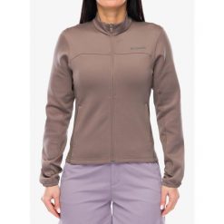 Bluza rozpinana damska Columbia Sloan Crest Spacer Fleece FZ. Brązowe bluzy damskie Columbia, bez wzorów, bez kaptura. Za 362.99 zł.