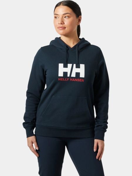 Bluza Damska Helly Hansen Hh Logo. Niebieskie bluzy damskie Helly Hansen, l, bez wzorów, z bawełny, z kapturem. Za 339.00 zł.