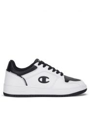 Champion Sneakersy REBOUND 2.0 LOW S11470-WW028 Biały. Białe obuwie sportowe damskie Champion, ze skóry, bez zapięcia. Za 179.99 zł.