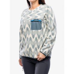 Bluza bez kaptura damska Kavu Kelowna. Niebieskie bluzy damskie KAVU, l, bez wzorów, bez kaptura. Za 245.99 zł.