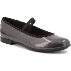 Baleriny GEOX - J Plie' D J8455D 000HI C9002 D Dk Grey. Szare baleriny dziewczęce Geox, z materiału. W wyprzedaży za 189.00 zł.