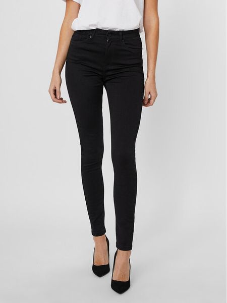 Vero Moda Jeansy Sophia 10209215 Czarny Skinny Fit. Czarne jeansy damskie Vero Moda. Za 139.99 zł.