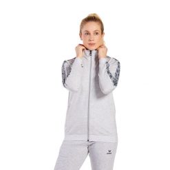 Damska bluza dresowa Erima Essential Team. Niebieskie bluzy damskie Erima, l, bez wzorów, z dresówki, bez kaptura. Za 258.50 zł.