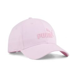 Czapka z daszkiem Essentials Elevated PUMA. Czerwone czapki z daszkiem damskie Puma, bez wzorów. Za 89.00 zł.