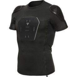 Rowerowe koszulka z ochraniaczami dla dorosłych Dainese Rival Pro Tee. Czarne koszulki damskie Dainese, m, bez wzorów, bez kołnierzyka, bez ramiączek. Za 819.99 zł.