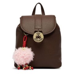 Plecak LOVE MOSCHINO. Brązowe plecaki Love Moschino, bez wzorów. Za 1,099.00 zł.
