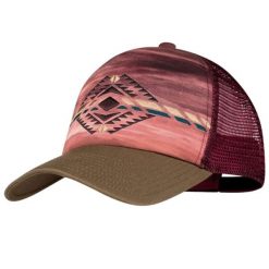 Czapka z daszkiem Buff Trucker Cap. Brązowe czapki z daszkiem damskie Buff, bez wzorów. W wyprzedaży za 90.94 zł.