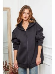 Joséfine Bluza "Patou" w kolorze czarnym rozmiar: XL. Czarne bluzy damskie Joséfine, xl, bez wzorów, bez kaptura. Za 174.43 zł.