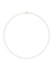 Pearline Naszyjnik z pereł w kolorze białym - dł. 42 cm rozmiar: onesize. Białe naszyjniki damskie Pearline, z perłą, srebrne. Za 260.99 zł.