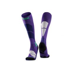 Skarpety narciarskie damskie Ski Perform Otc Women. Fioletowe skarpetki damskie X Socks, bez wzorów. Za 112.49 zł.
