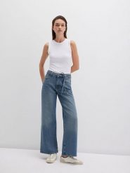 MAVI Dżinsy "Malibu" - Comfort fit - w kolorze niebieskim rozmiar: W30/L32. Niebieskie jeansy damskie Mavi, z podwyższonym stanem. Za 149.95 zł.