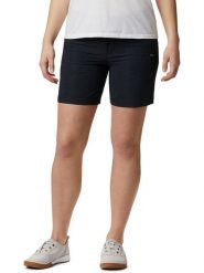 Columbia Szorty funkcyjne "Peak to Point" w kolorze czarnym rozmiar: 32S. Czarne spodenki sportowe damskie Columbia, s, bez wzorów, outdoorowe. Za 39.58 zł.