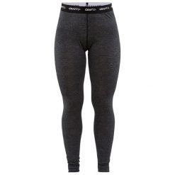 Damski kombinezon do biegania z wełny merynosów Craft Core. Czarne kombinezony damskie Craft, bez wzorów, z wełny, bez kołnierzyka, bez ramiączek. Za 322.00 zł.