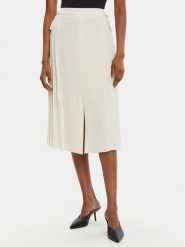 Rinascimento Spódnica midi CFC0122491003 Écru Regular Fit. Spódnice damskie Rinascimento, s, bez wzorów, z syntetyku, midi. Za 259.99 zł.