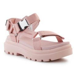 Sandały Palladium Pallacruise Strap 97465-605-M różowe. Czerwone sandały damskie bez wzorów, bez obcasa, bez zapięcia. Za 517.53 zł.