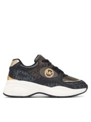 MICHAEL Michael Kors Sneakersy Zuma MK02656211 Brązowy ciemny. Brązowe buty sportowe dziewczęce MICHAEL Michael Kors, ze skóry, bez zapięcia. Za 554.99 zł.