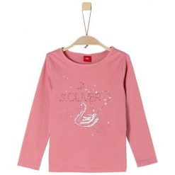 S.Oliver Koszulka Dziewczęca, Łabędzie I Gwiazdki 104/110 Różowy. Czerwone koszulki i t-shirty dziewczęce S.Oliver. Za 55.00 zł.