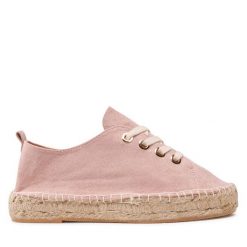 Espadryle Jenny Fairy. Czerwone espadryle damskie Jenny Fairy, bez wzorów, bez obcasa. Za 119.99 zł.