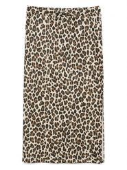 Vero Moda Spódnica w kolorze beżowo-czarnym rozmiar: L. Brązowe spódnice damskie Vero Moda, l, bez wzorów, z bawełny, midi. Za 129.95 zł.