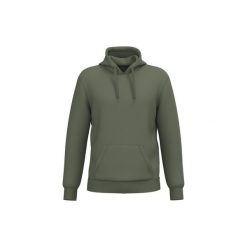Bluza z kapturem Kariban. Zielone bluzy damskie KARIBAN, m, bez wzorów, z bawełny, z kapturem. Za 144.00 zł.