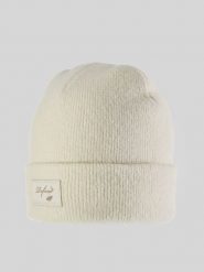 4F Czapka zimowa damska - kremowa Uniwersalny. Białe czapki damskie 4F, na zimę, bez wzorów, z dzianiny. Za 49.99 zł.
