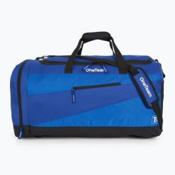 Torba treningowa OneTeam Sebastiano 50 l. Niebieskie torby sportowe ONETEAM, bez wzorów. Za 69.99 zł.