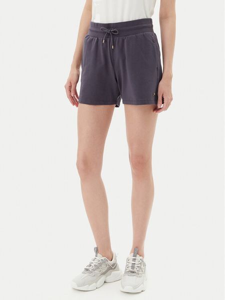 EA7 Emporio Armani Szorty sportowe 7W000079 AF13135 U8115 Szary Regular Fit. Szare spodenki sportowe damskie EA7 Emporio Armani, s, bez wzorów, z bawełny. Za 329.99 zł.