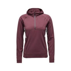 Bluza damska z kapturem Black Diamond Alpenglow Pro. Czerwone bluzy damskie Black Diamond, bez wzorów, z kapturem. Za 463.75 zł.