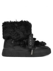 Guess Śniegowce FLFUEK FUR10 Czarny. Czarne śniegowce damskie Guess, z materiału. Za 819.99 zł.