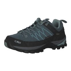 Buty trekkingowe damskie CMP Rigel Mid Wmn WP. Czarne obuwie trekkingowe damskie CMP, z materiału, przed kostkę, bez zapięcia. Za 388.25 zł.