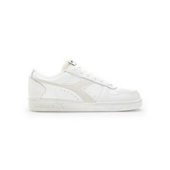 Trampki DIADORA MAGIC BASKET LOW ICONA LEATHER. Białe trampki damskie Diadora, bez wzorów, bez zapięcia. Za 269.99 zł.