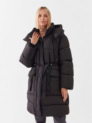 Didriksons Płaszcz zimowy Rind 504276 Czarny Oversize. Czarne kurtki damskie Didriksons, na zimę, bez wzorów, z syntetyku, bez kaptura. Za 1,799.00 zł.