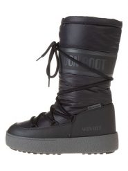 Moon Boot Kozaki zimowe "Ltrack High" w kolorze czarnym rozmiar: 40. Czarne kozaki damskie Moon Boot, na zimę, bez obcasa, bez zapięcia. Za 386.32 zł.