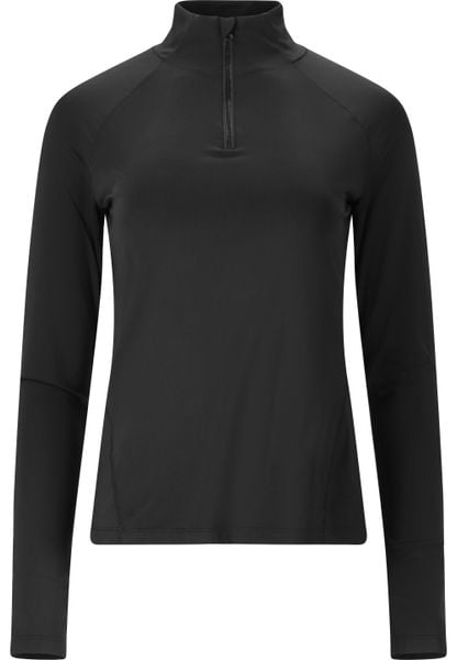 Bluza z długim rękawem Athlecia Grina. Czarne bluzy damskie Athlecia, m, bez wzorów, z elastanu, bez kaptura. Za 177.50 zł.