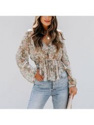 Milan Kiss Bluzka w kolorze zielonym rozmiar: M. Zielone bluzki damskie Milan Kiss, m, bez wzorów, bez kołnierzyka, bez ramiączek. Za 154.45 zł.