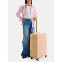 Walizka średnia Nine West. Brązowe walizki Nine West, bez wzorów, średnie. Za 359.99 zł.