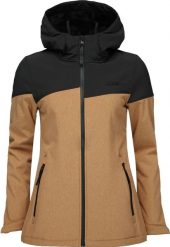 Damska kurtka softshell Loap Ludysa brązowa. Brązowe kurtki damskie LAP, na jesień, s, bez wzorów, z elastanu, bez kaptura. Za 296.99 zł.