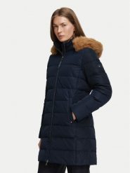 Tommy Hilfiger Kurtka zimowa Heritage Tyra WW0WW51563 Granatowy Regular Fit. Niebieskie kurtki damskie Tommy Hilfiger, na zimę, m, bez wzorów, bez kaptura. Za 1,499.00 zł.