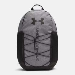 Plecak Under Armour Hustle Sport 6.0 26 l castlerock/black/black. Czarne plecaki Under Armour, bez wzorów. Za 129.99 zł.