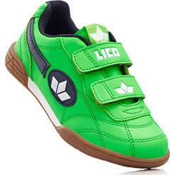 Buty sportowe Lico bonprix zielono-niebieski. Buty sportowe chłopięce bonprix. Za 59.99 zł.