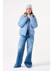 Garcia Kurtka zimowa w kolorze błękitnym rozmiar: XL. Niebieskie kurtki damskie Garcia, na zimę, xl, bez wzorów, z puchu, bez kaptura. Za 375.08 zł.