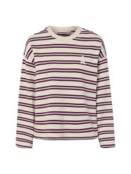 ARMEDANGELS Bluza Kobiety Bawełna (100%) biały|niebieski|czerwony, M. Białe bluzy damskie ARMEDANGELS, m, bez wzorów, z bawełny, bez kaptura. Za 449.95 zł.