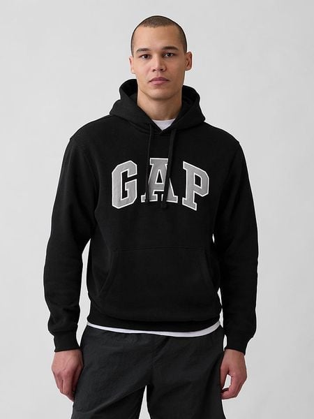 GAP Bluza w kolorze czarnym rozmiar: XL. Czarne bluzy damskie GAP, xl, bez wzorów, z kapturem. Za 111.84 zł.