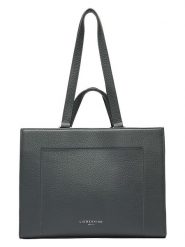 LIEBESKIND BERLIN Skórzana torebka w kolorze szarym - 33 x 24,5 x 11,5 cm rozmiar: onesize. Czarne torebki klasyczne damskie Liebeskind Berlin, z materiału, na ramię, bez dodatków. Za 636.92 zł.