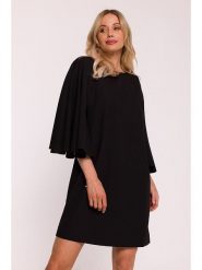 Stylove Sukienka w kolorze czarnym rozmiar: XL. Czarne sukienki damskie Stylove, bez wzorów, bez ramiączek. Za 193.24 zł.