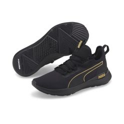 Buty do chodzenia damskie Puma PURE XT WNS. Czarne obuwie sportowe damskie Puma, z materiału, bez zapięcia, trekkingowe. Za 301.00 zł.