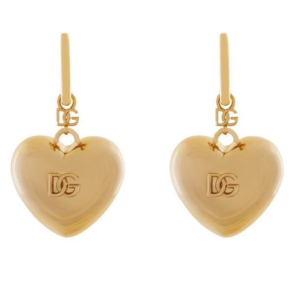 Kolczyki Dolce&Gabbana. Żółte kolczyki damskie Dolce&Gabbana, złote. Za 2,999.00 zł.