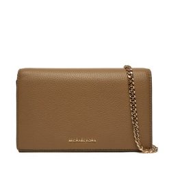 Torebka MICHAEL Michael Kors. Brązowe torebki wieczorowe damskie MICHAEL Michael Kors, bez wzorów, bez dodatków. Za 479.99 zł.