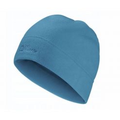 Czapka zimowa dla dorosłych Jack Wolfskin Real Stuff. Niebieskie czapki damskie Jack Wolfskin, na zimę, bez wzorów, z polaru. Za 62.00 zł.