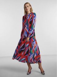 YAS Sukienka koszulowa Alira 26027838 Kolorowy Relaxed Fit. Sukienki damskie YAS, bez wzorów, z wiskozy, bez ramiączek. Za 349.99 zł.